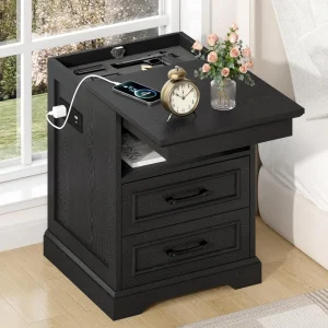 Farmhouse Accent Nightstand