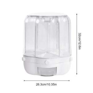 Rotating Food Storage Container